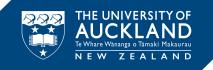 Department of Mechanical Engineering, University of Auckland logo