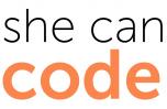 She Can Code logo